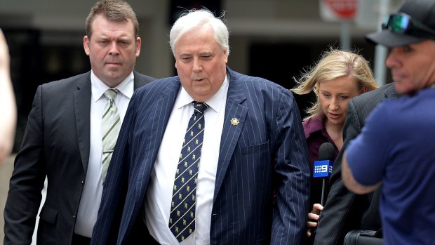 Clive Palmer has suffered a setback in Brisbane Supreme Court.