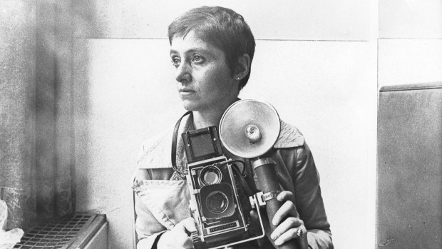 Diane Arbus in New York, circa 1968. 