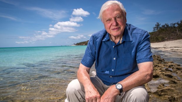 Sir David Attenborough has made a television series on the Great Barrier Reef.
