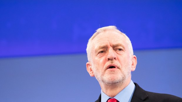 Jeremy Corbyn, UK leader of the opposition Labour Party