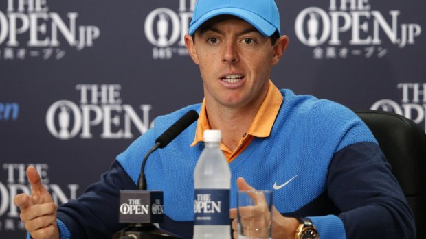 Straight-talker: Rory McIlroy.