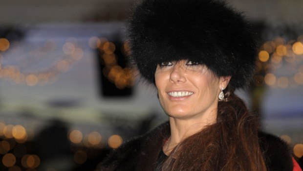 Tara Palmer-Tomkinson attends the opening night launch party for Winter Wonderland at Hyde Park, 2011. 