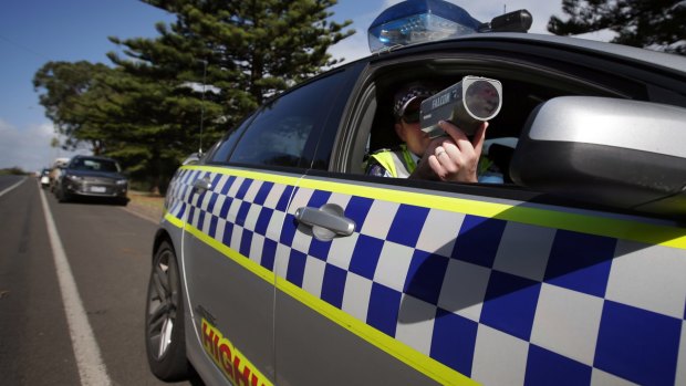 A police blitz over the Easter weekend targeted speeding drivers.