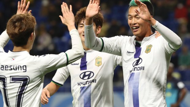 Booted out: Jeonbuk will not compete in the 2017 Asian Champions League.
