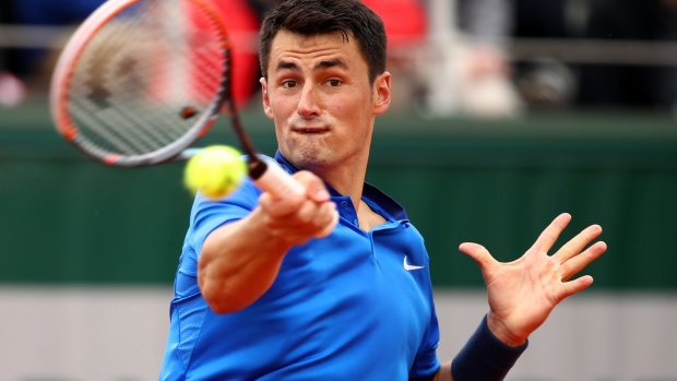 "I think I have to learn to deal with more and compete. I struggle mentally a lot, so that's one area I need to improve" Tomic.