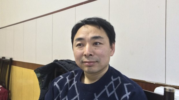 Yang Zili, a researcher at the Transition Institute of Social and Economic Research in Beijing, who has been in hiding since November.