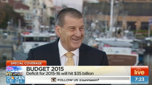 Wry laugh: former Victorian premier Jeff Kennett.