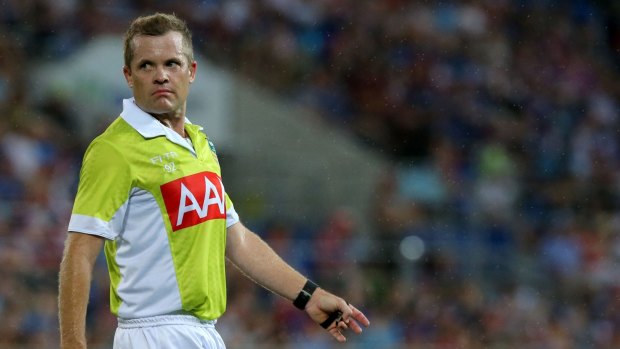 Experienced: Former NRL referee Chris James officiated 228 first-grade games.
