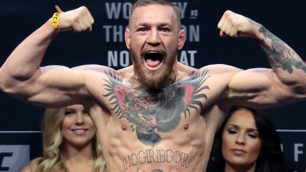 UFC star Conor McGregor.