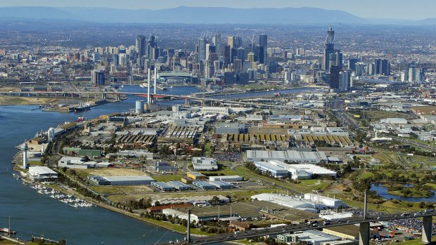 There has been a dramatic rise in land values in Fishermans Bend since the now opposition leader Matthew Guy's controversial 2012 rezoning of the 250 hectare precinct across South and Port Melbourne.