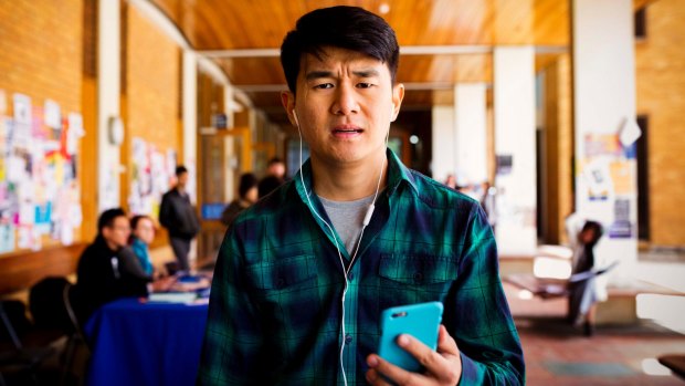 *FIRST USE TV LIFTOUT, April 24 2016* Ronny Chieng in 'Ronny Chieng: International Student' on Comedy Showroom.