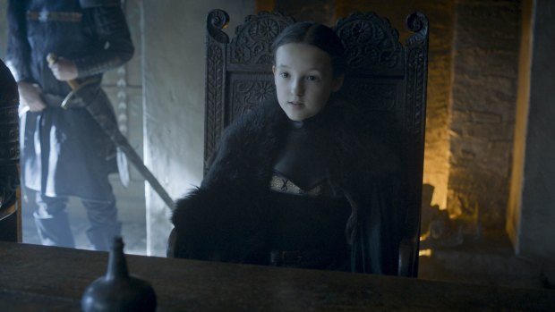 Lyanna Mormont the 10-year-old Lady of Bear Island