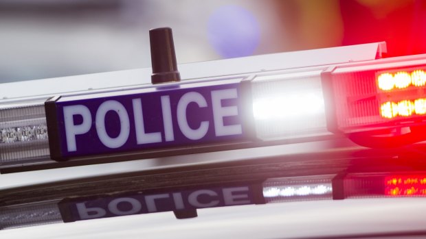 A rifle and ammunition were allegedly found at an Ipswich property.