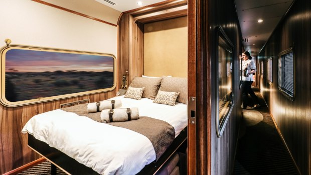 A cabin onboard Great Southern.