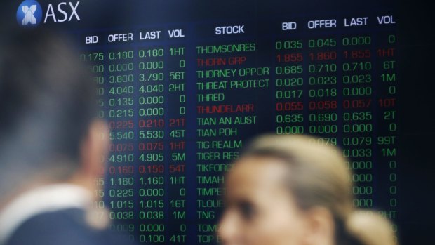The benchmark S&P/ASX 200 index has lagged global share markets in the last financial year.