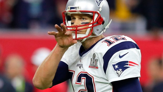 "It's unfortunate, because that's a nice piece of memorabilia. So if it shows up on eBay, someone let me know and I'll track that down": Tom Brady.