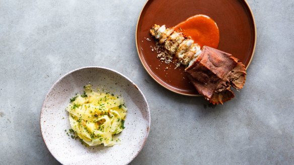 Go-to dish: Bay lobster with lemon and garlic.