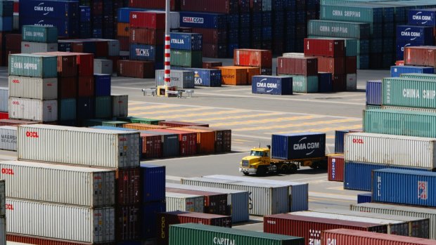 The report describes global trade as 'exceptionally weak'.