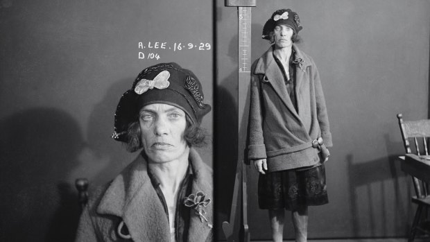 Amy Lee, who was arrested in 1929 for cocaine possession.
