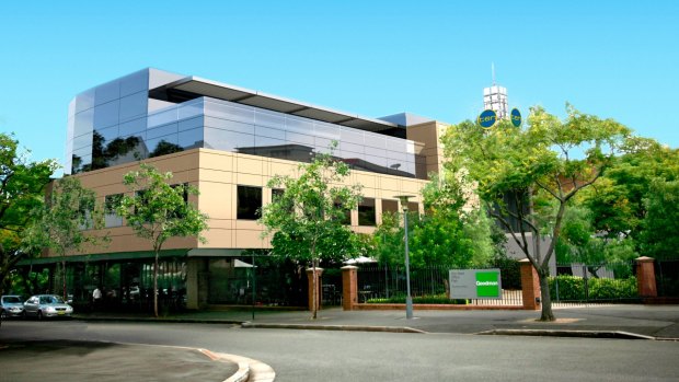 Network 10's premises at Saunders Street, Pyrmont, owned by Goodman Group. 
