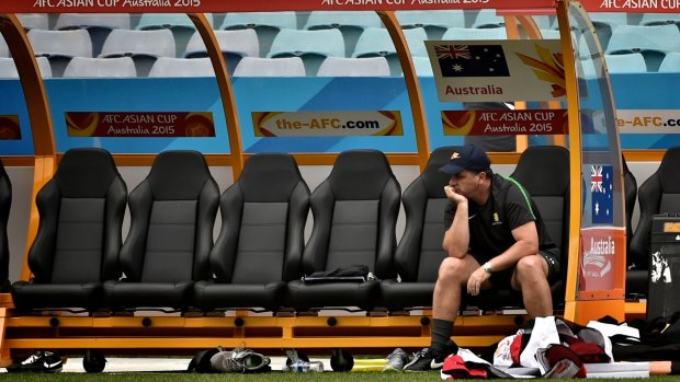 Ready and waiting: Socceroos coach Ange Postecoglou says "Saturday could be a real doozy."