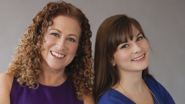 Mother and daughter authors, Jodi Picoult and Samantha Van Leer

