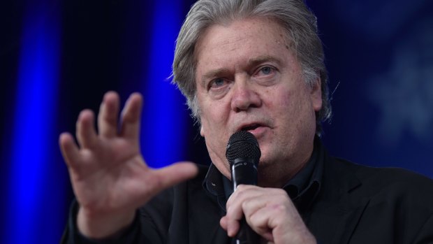 Great expectations: Stephen Bannon is not expected to slow down now that he's out of the White House.