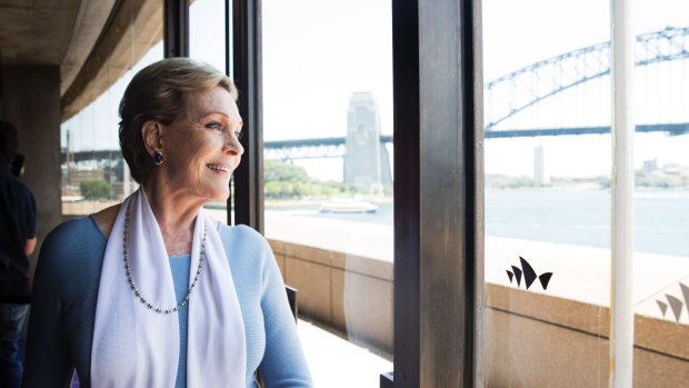 Dame Julie Andrews is in Sydney to direct <i>My Fair Lady</i>.