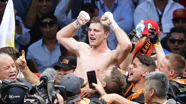 Keen for a rematch: Jeff Horn.