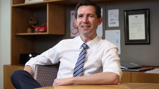 Education Minister Simon Birmingham.