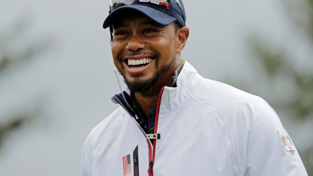Not giving up hope: Tiger Woods.