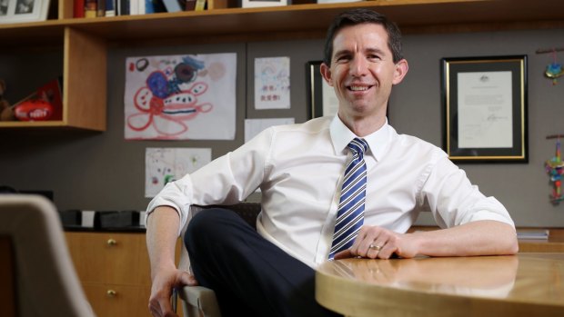 Education Minister Simon Birmingham