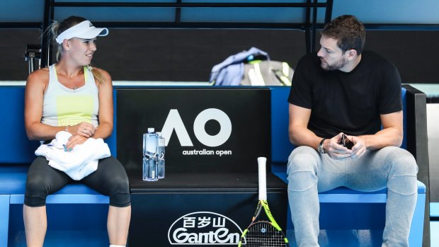 David Lee knows about the pressure Caroline Wozniacki is facing.