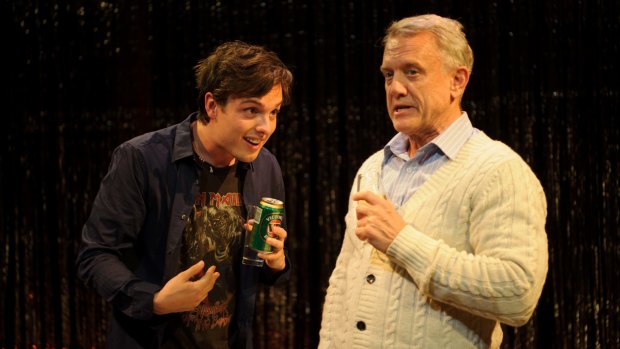 Wil King, left, and Simon Burke in Strangers In Between.