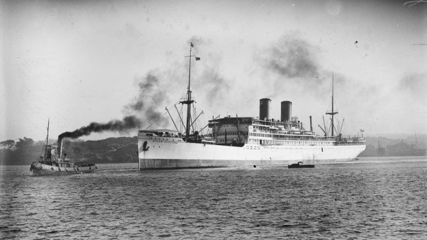 The Glaser family arrived in Australia on the SS Nieuw Zeeland