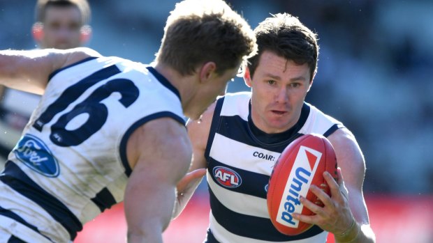 Pivotal: Geelong superstar Patrick Dangerfield.