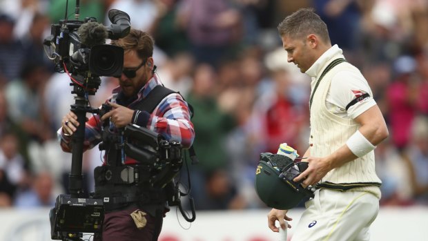 Captain Michael Clarke was Australia's only top-six batsman to reach double-figures.