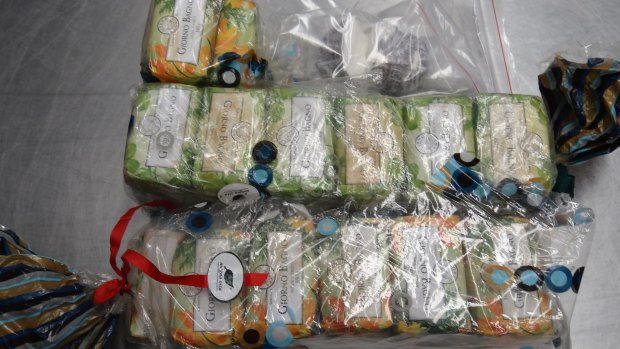Mr Twartz was accused of importing 4.5 kilograms of cocaine masked in 27 bars of coloured soap.