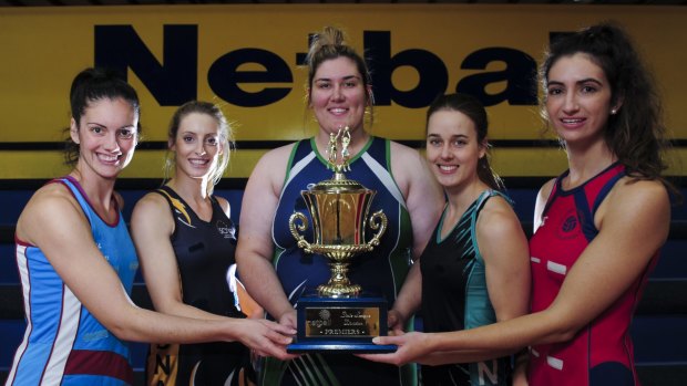 Arawang won without their captain Tess Pennell (second from right). 