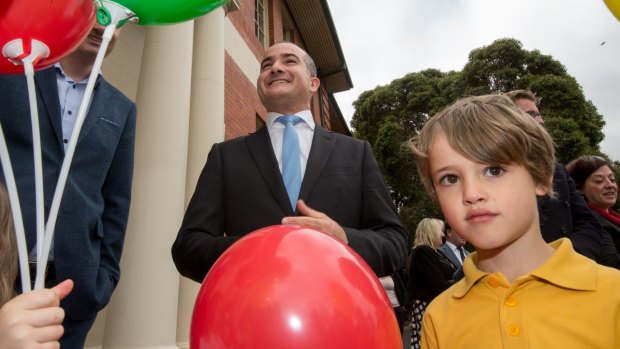 The Education Minister and Deputy Pemier James Merlino announces that the old Preston Girls School will re-open as a High School. 