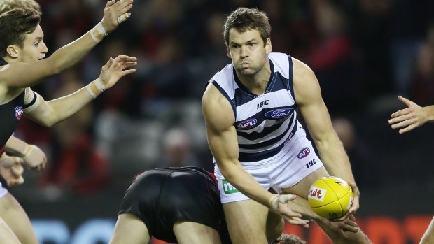 Rock solid: Geelong defender Jared Rivers is back from injury and will play in the VFL on Sunday against Frankston.