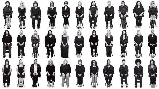 Some of the 35 women who accuse Bill Cosby of sexual assault, as they appeared on the cover of The New Yorker.