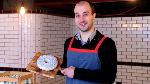 Anthony Femia is planning an ambitious cheese shop for Prahran Market.