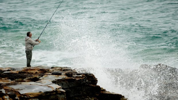 Rock fishing in Australia is a dangerous pastime, with a number of anglers killed each year.