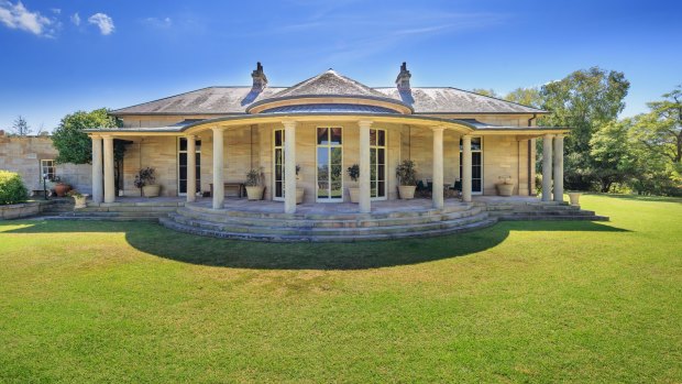 The heritage-listed Georgian homestead sits on the 383 hectare Fernhill Estate, which Rookwood Cemetery trust wants to purchase and redevelop into a cemetery. 