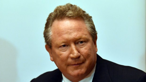 Andrew Forrest is looking to create his own rugby competition after being knocked back by the ARU.