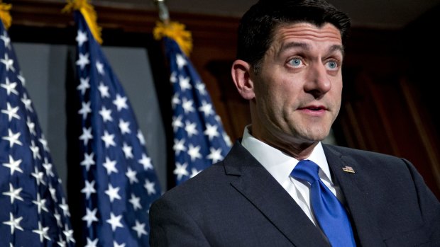 House Speaker Paul Ryan ruling himself out of the Republican presidential race in Washington.