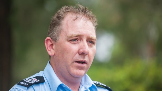 Sergeant Andrew Mitchell from Belconnen police said not long after Ms Williams had left Remi a dark coloured Range Rover parked nearby and three adults and a child exited the car. 