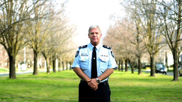Chief Police Officer Rudi Lammers is determined to reduce family violencece and will host a White Ribbon fundraiser on Friday.