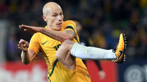 Malaysia-bound: Aaron Mooy will feature in the Socceroos' play-off against Syria.